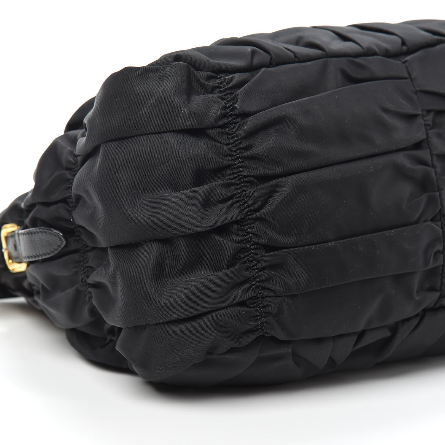 Prada Tessuto Nylon Gaufre Tote Black 8 of 9