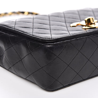 Chanel Lambskin Quilted Small Single Flap Black 8 of 17