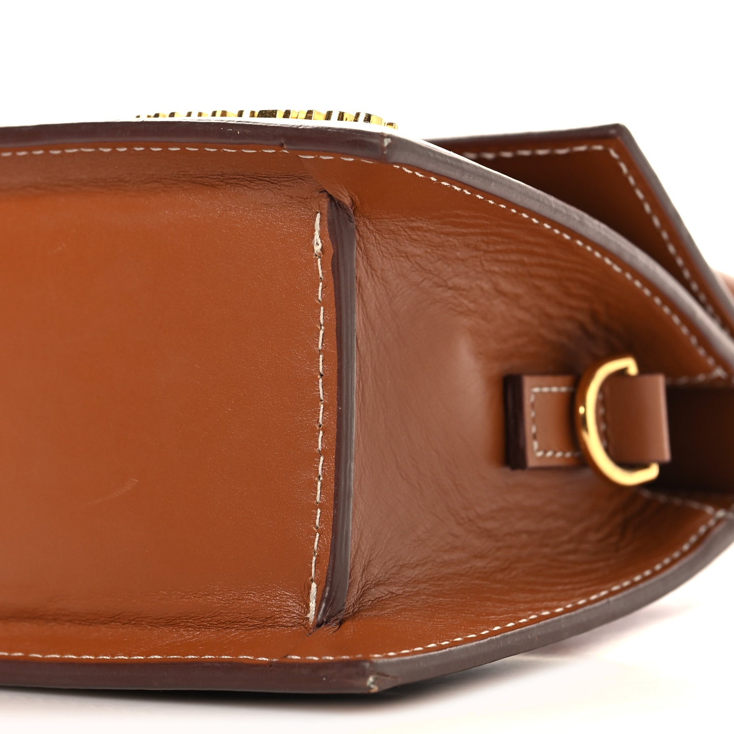 Smooth Calfskin Le Chiquito Moyen Light Brown