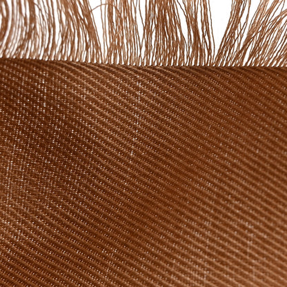 Louis Vuitton Silk Wool Monogram Shine Shawl Caramel 13 of 14