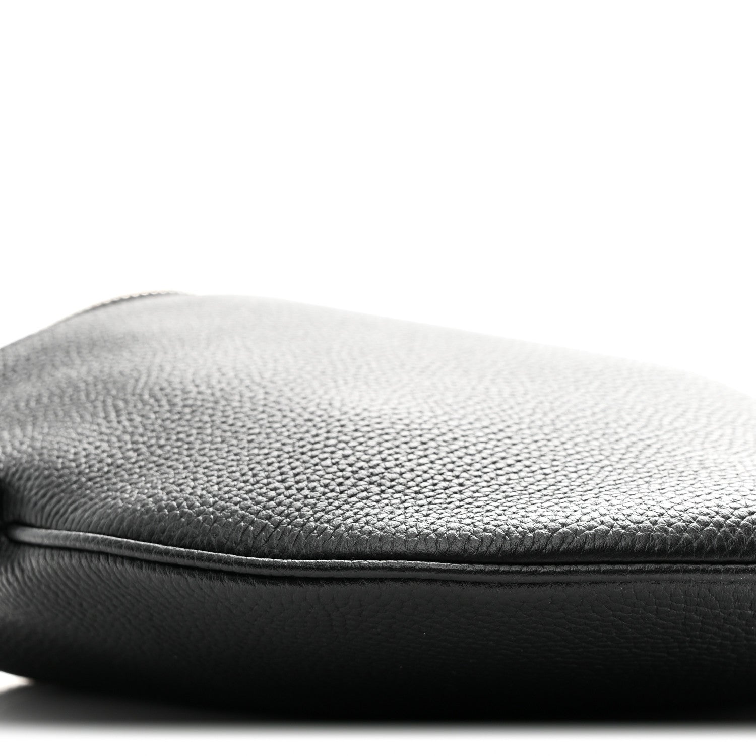 Gucci Pebbled Calfskin Mini B Shoudler Bag Black 9 of 10