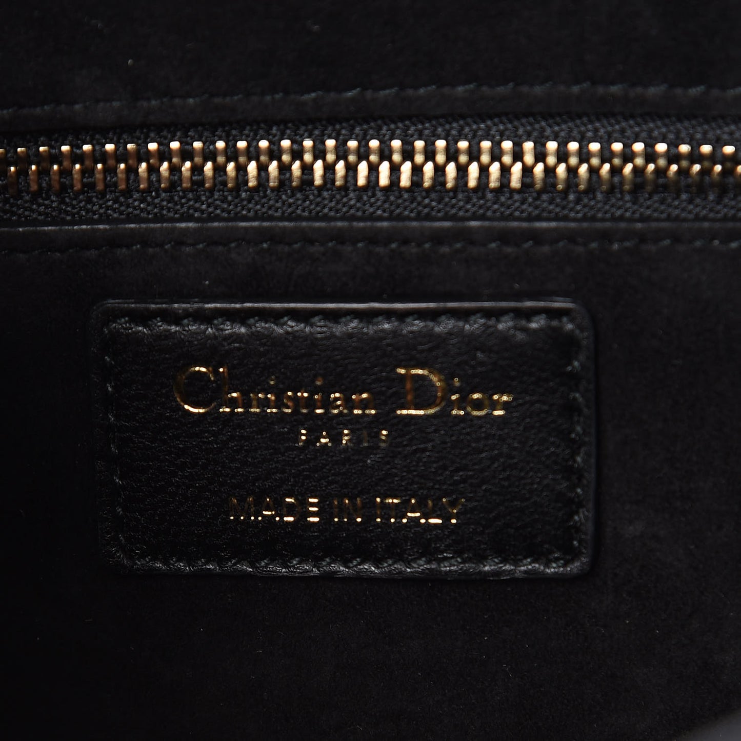 Lambskin Hand Painted Small Dioraddict Flap Bag Black