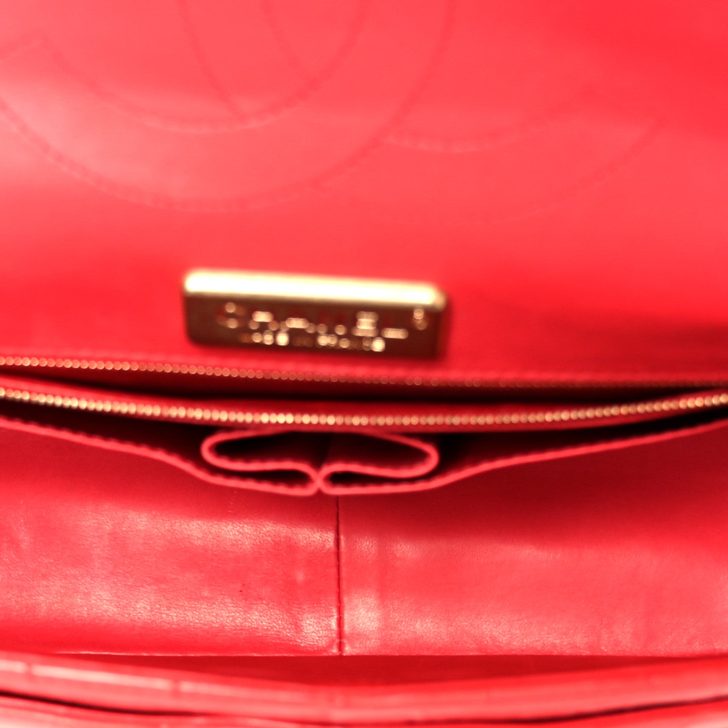 Chanel Alligator Jumbo Double Flap Red 5 of 11
