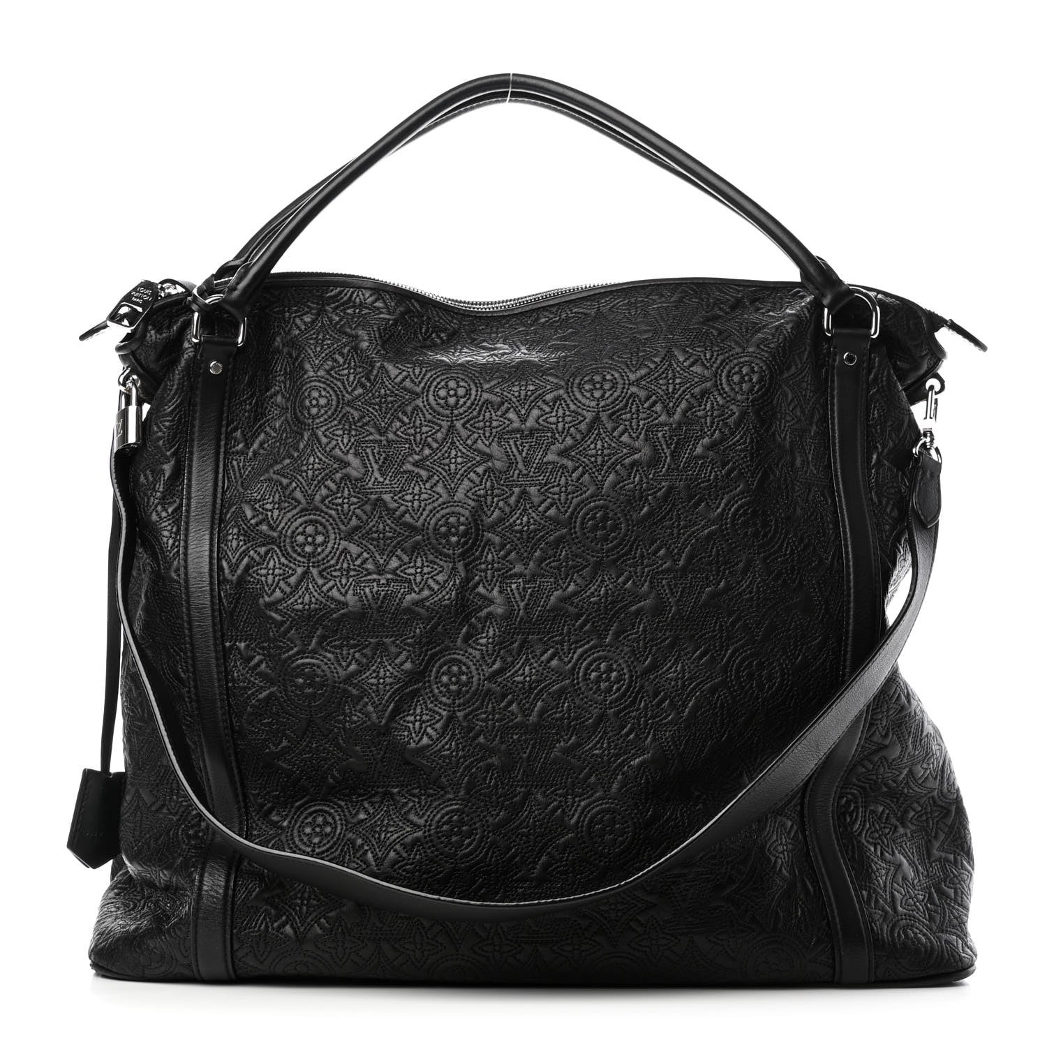 Louis Vuitton Monogram Lambskin Antheia Ixia MM Black 1 of 4