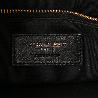 Saint Laurent Lambskin Matelasse Monogram Medium Niki Chain Satchel Nude Powder 6 of 12