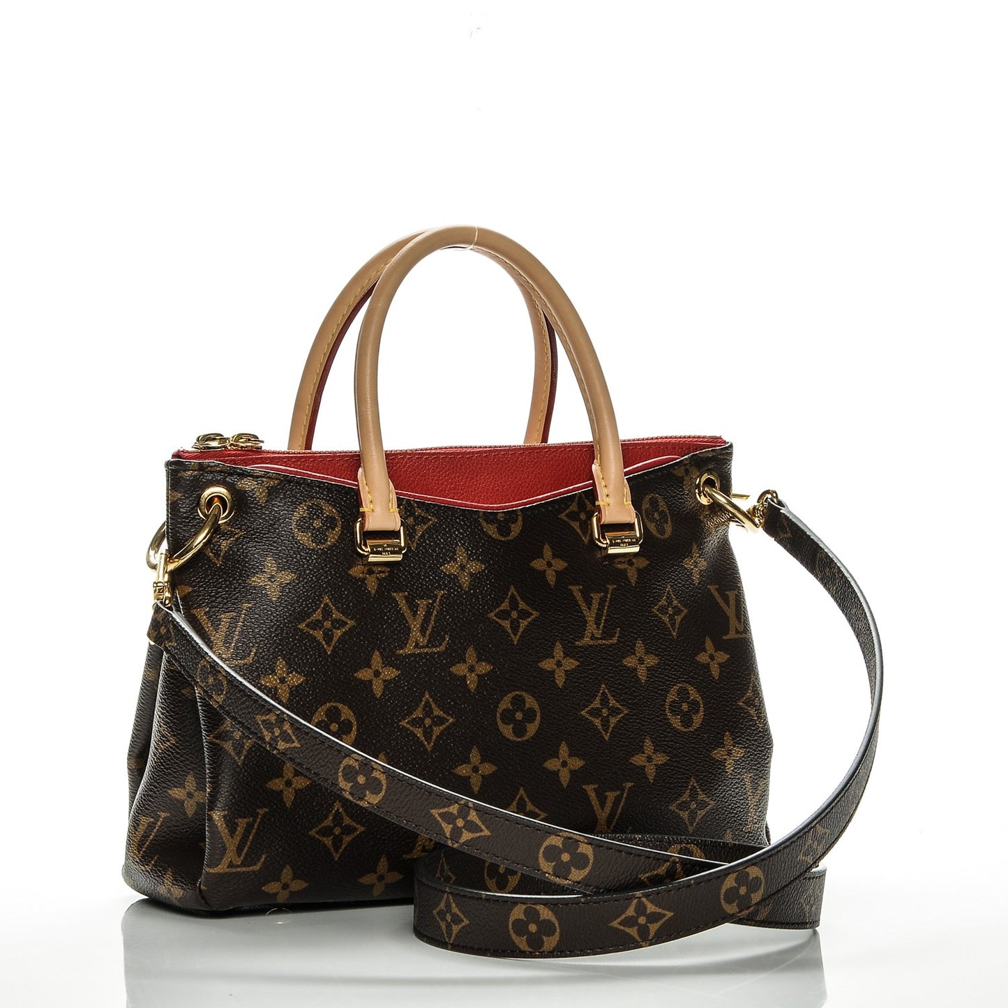 Monogram Pallas BB Cherry