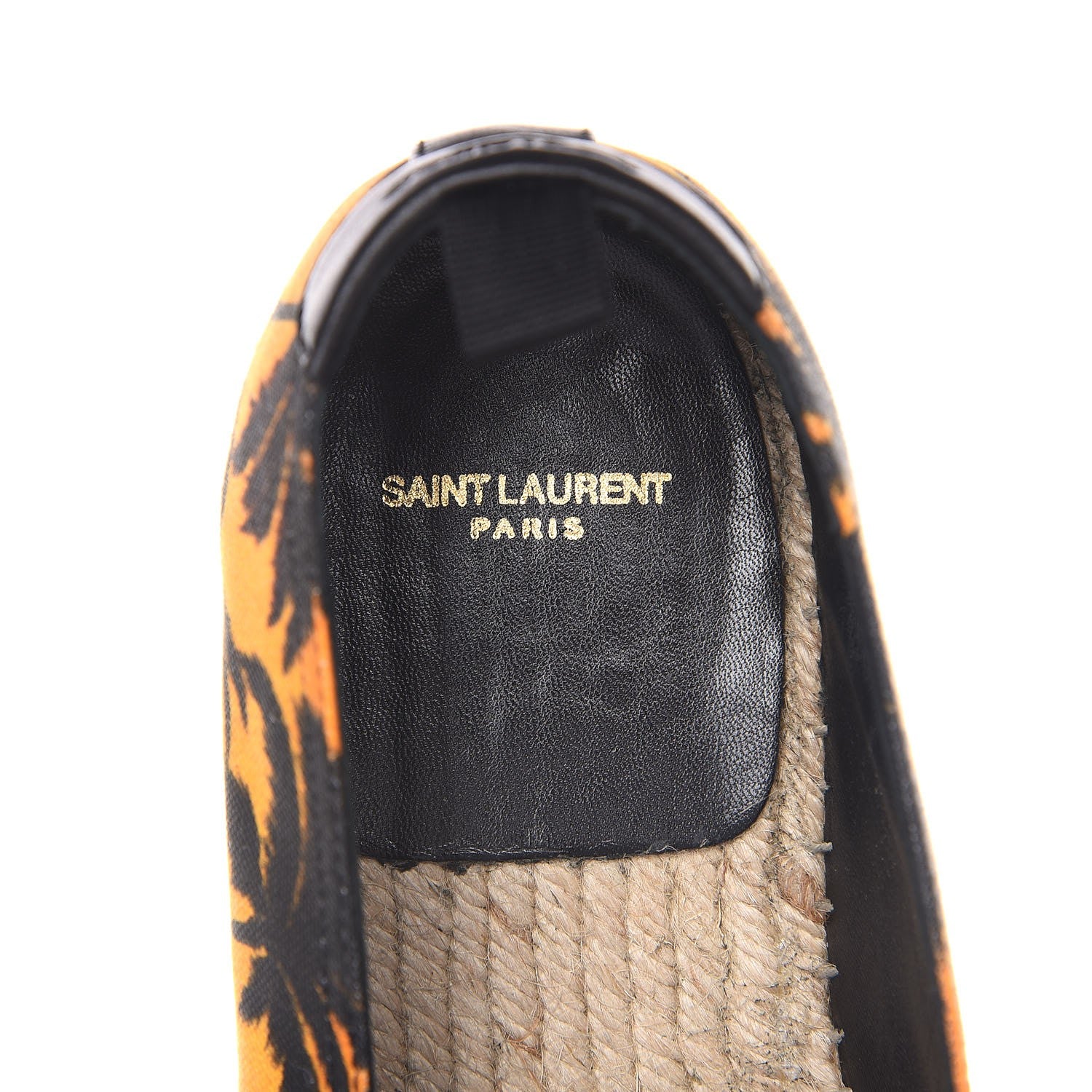 Saint Laurent Mens Canvas Palm Trees at Sunset Espadrilles 44 Multicolor 6 of 8