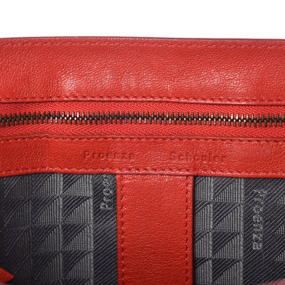 Proenza Schouler Lambskin Medium PS1 Satchel Red 6 of 9