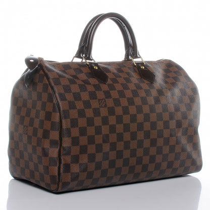 Louis Vuitton Damier Ebene Speedy 35 3 of 7