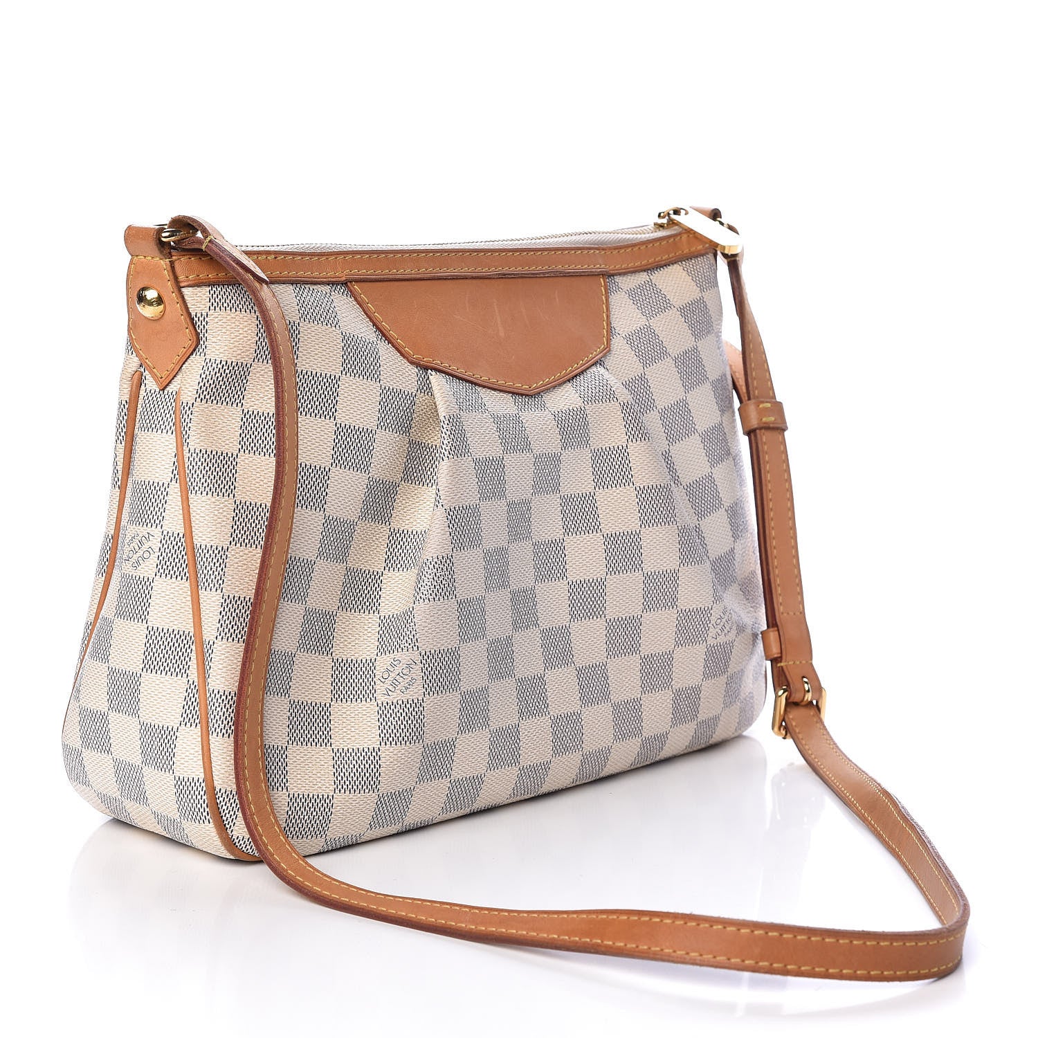 Louis Vuitton Damier Azur Siracusa PM 3 of 11