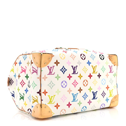 Louis Vuitton Monogram Multicolor Speedy 30 White 4 of 10