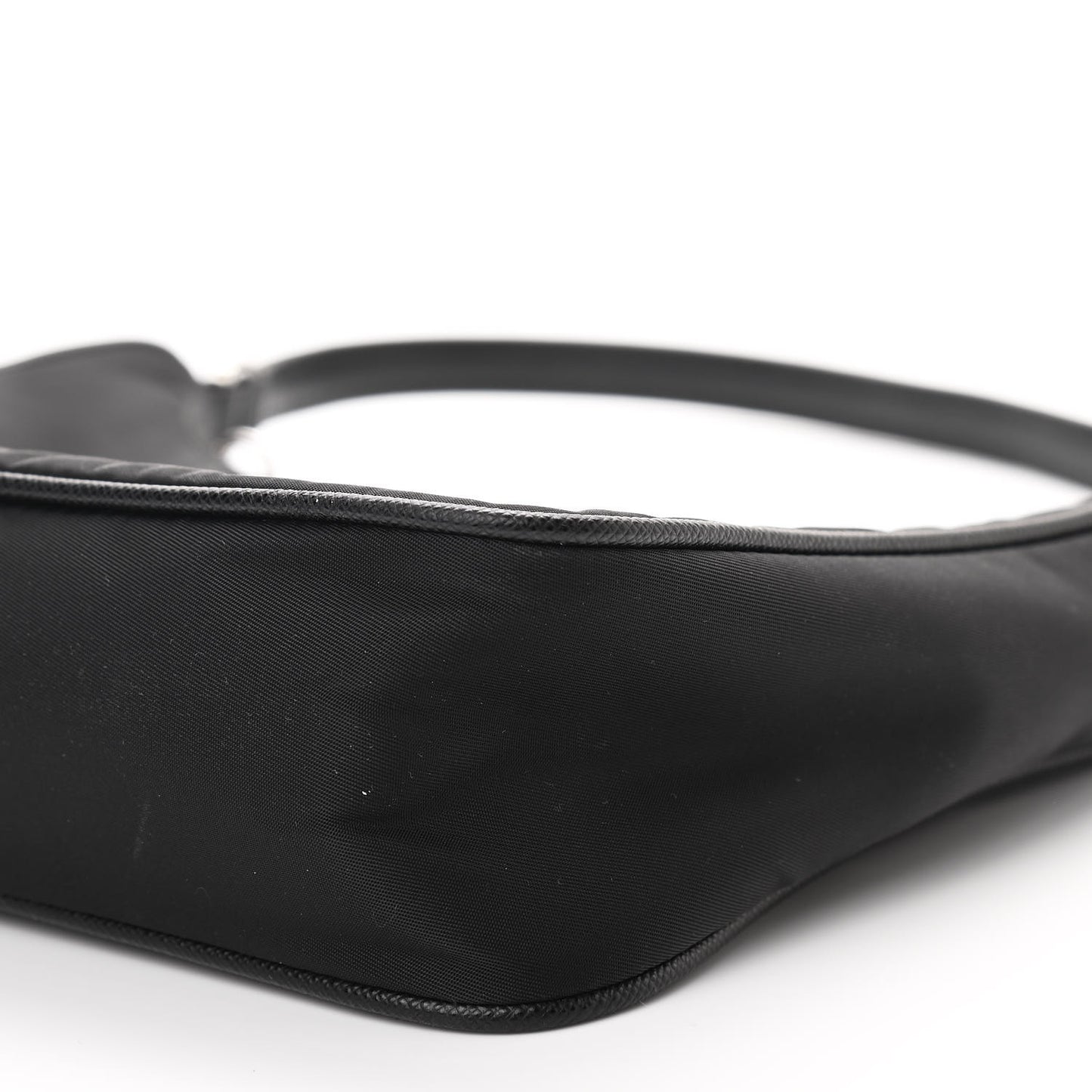 Tessuto Nylon Saffiano Mini Re-Edition 2005 Bag Black