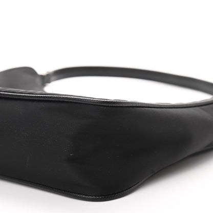 Prada Tessuto Nylon Saffiano Mini Re-Edition 2005 Bag Black 9 of 9