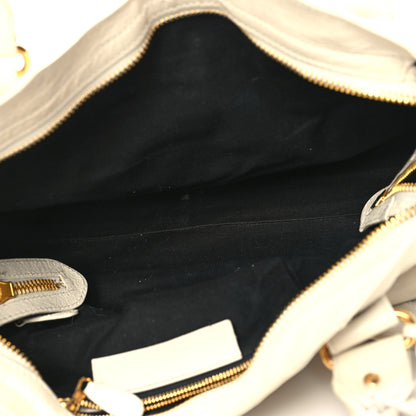 Balenciaga Agneau Giant 21 Gold Hardware City White Light 5 of 20