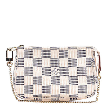 Louis Vuitton Damier Azur Mini Pochette Accessories 1 of 8