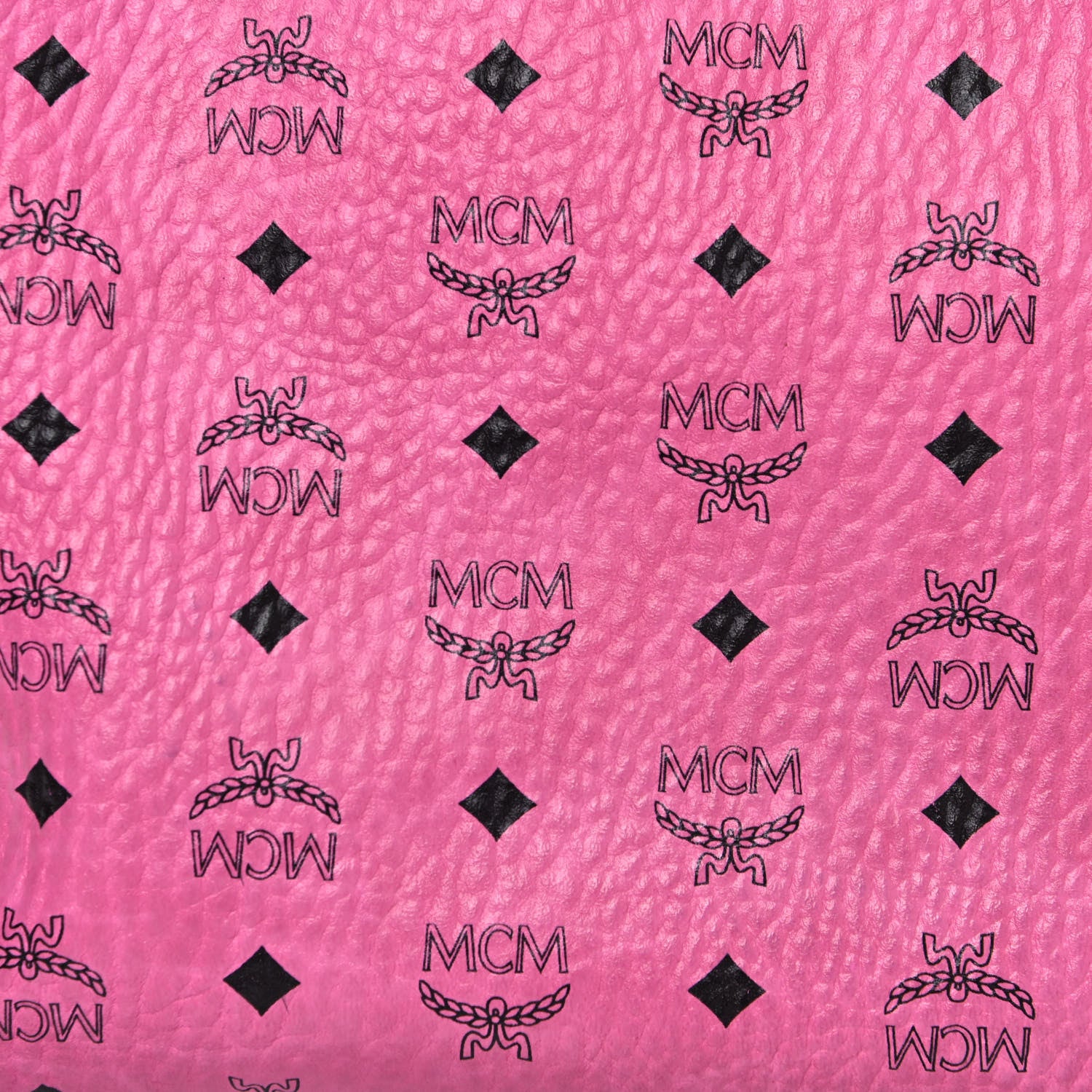 MCM Visetos Medium Reversible Liz Shopper Tote Pink 6 of 25