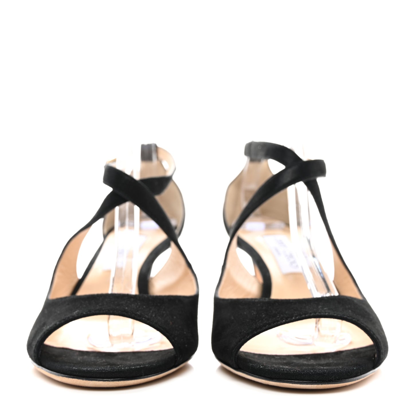 Suede Emily 70 Sandal 40 Black