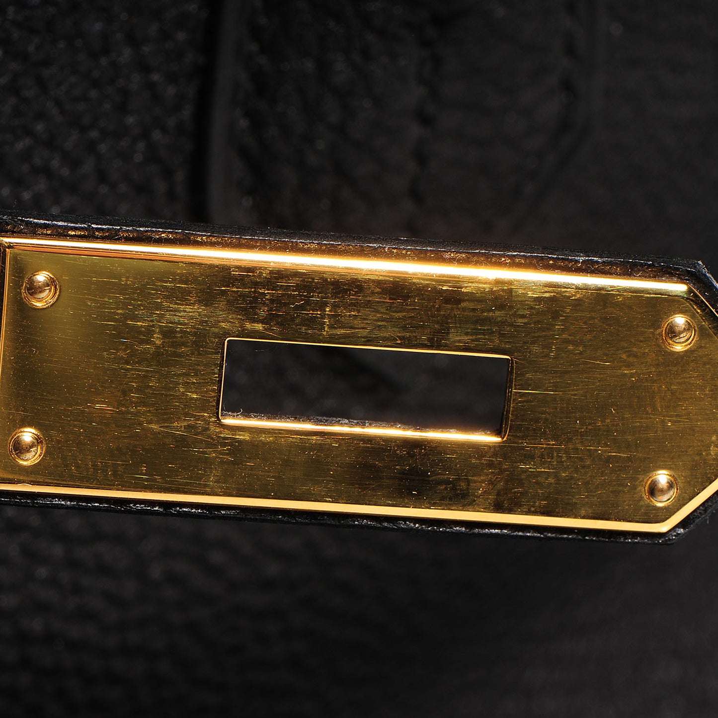 Togo Leather Birkin 35 Black