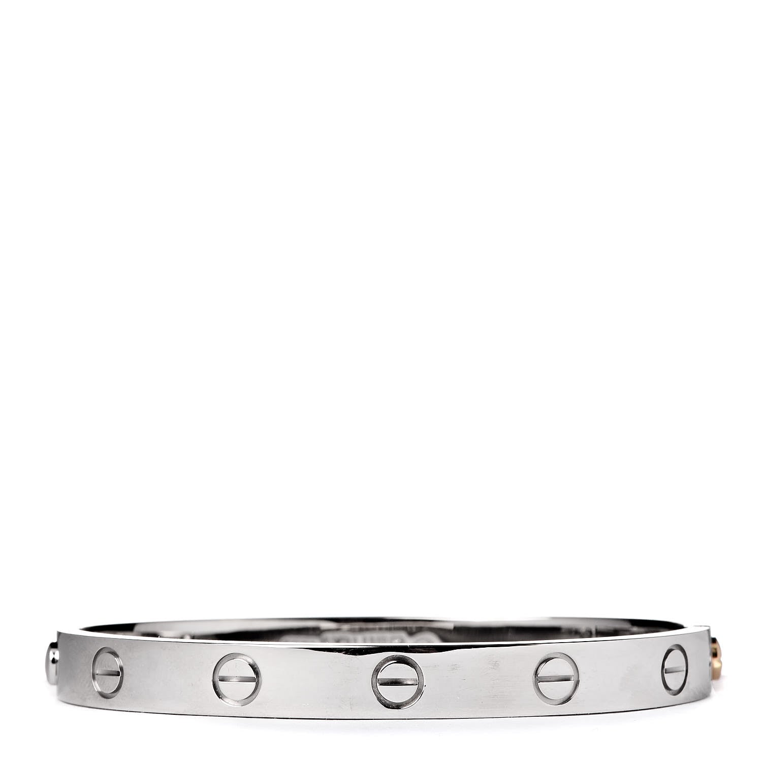Cartier 18K White Gold LOVE Bracelet 16 1 of 7