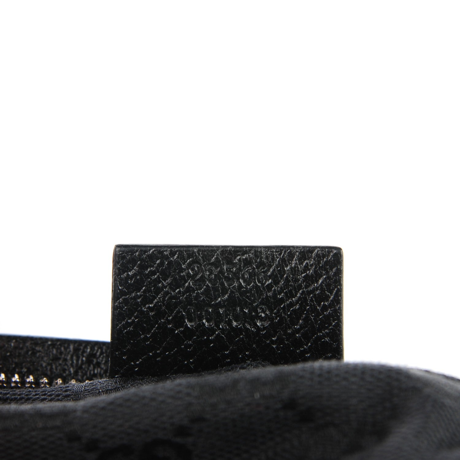 Gucci Monogram Belt Bag Black 7 of 7