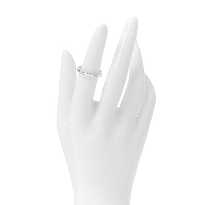 Cartier 18K White Gold 2.5mm Maillon Panthere Wedding Band Ring 51 5.75 2 of 4