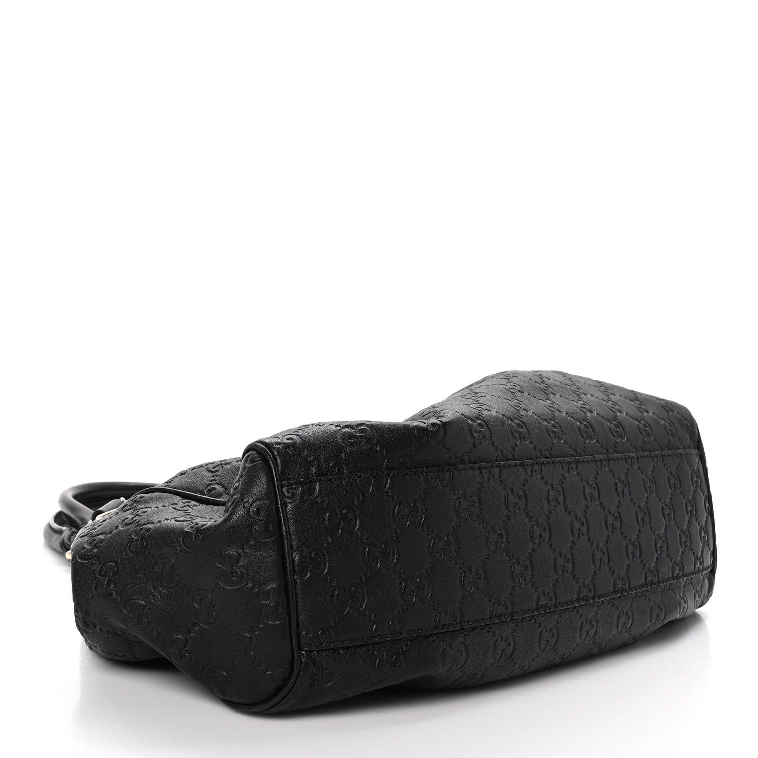 Gucci Guccissima Medium Sukey Tote Black 4 of 10