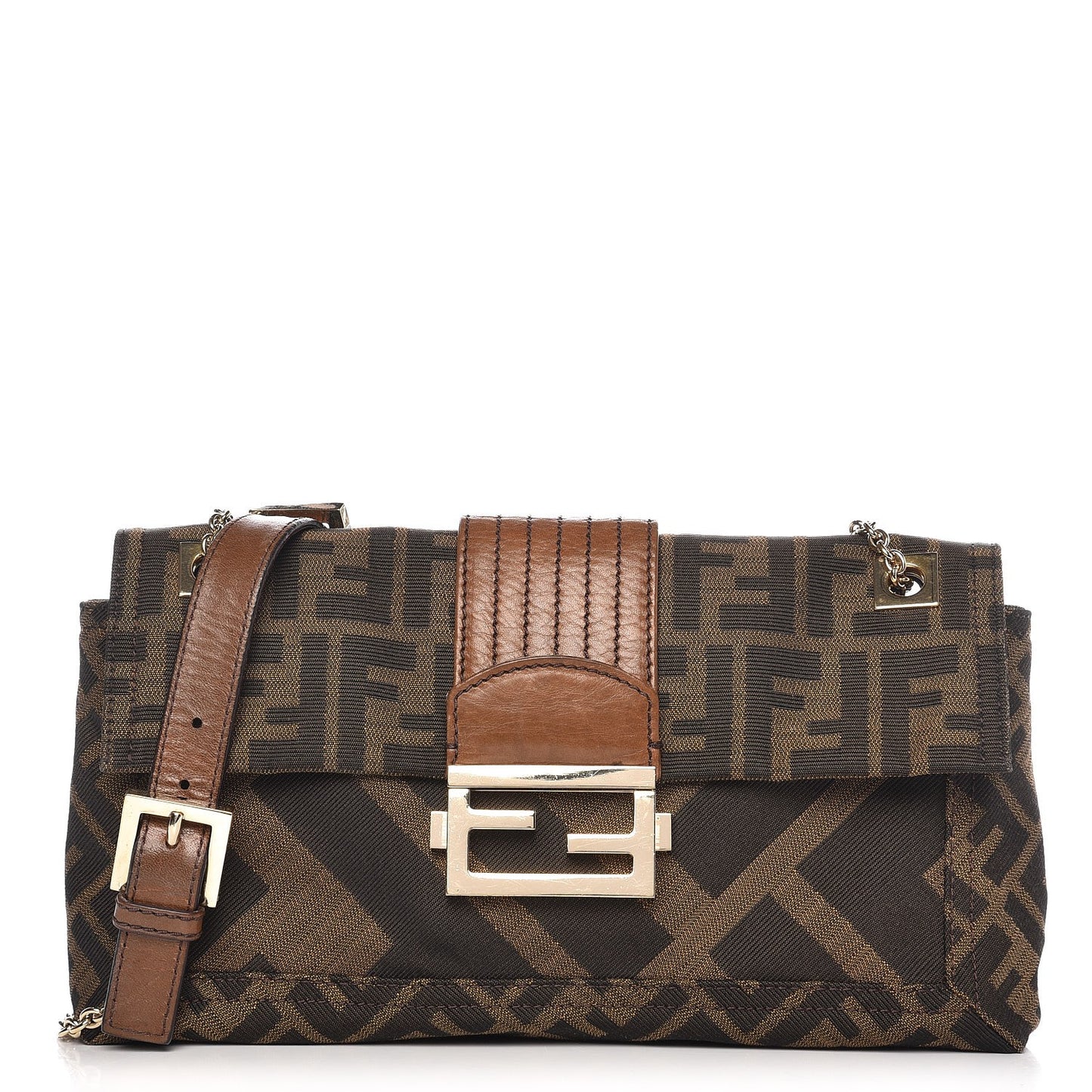 Zucca Maxi Baguette Bag Tobacco