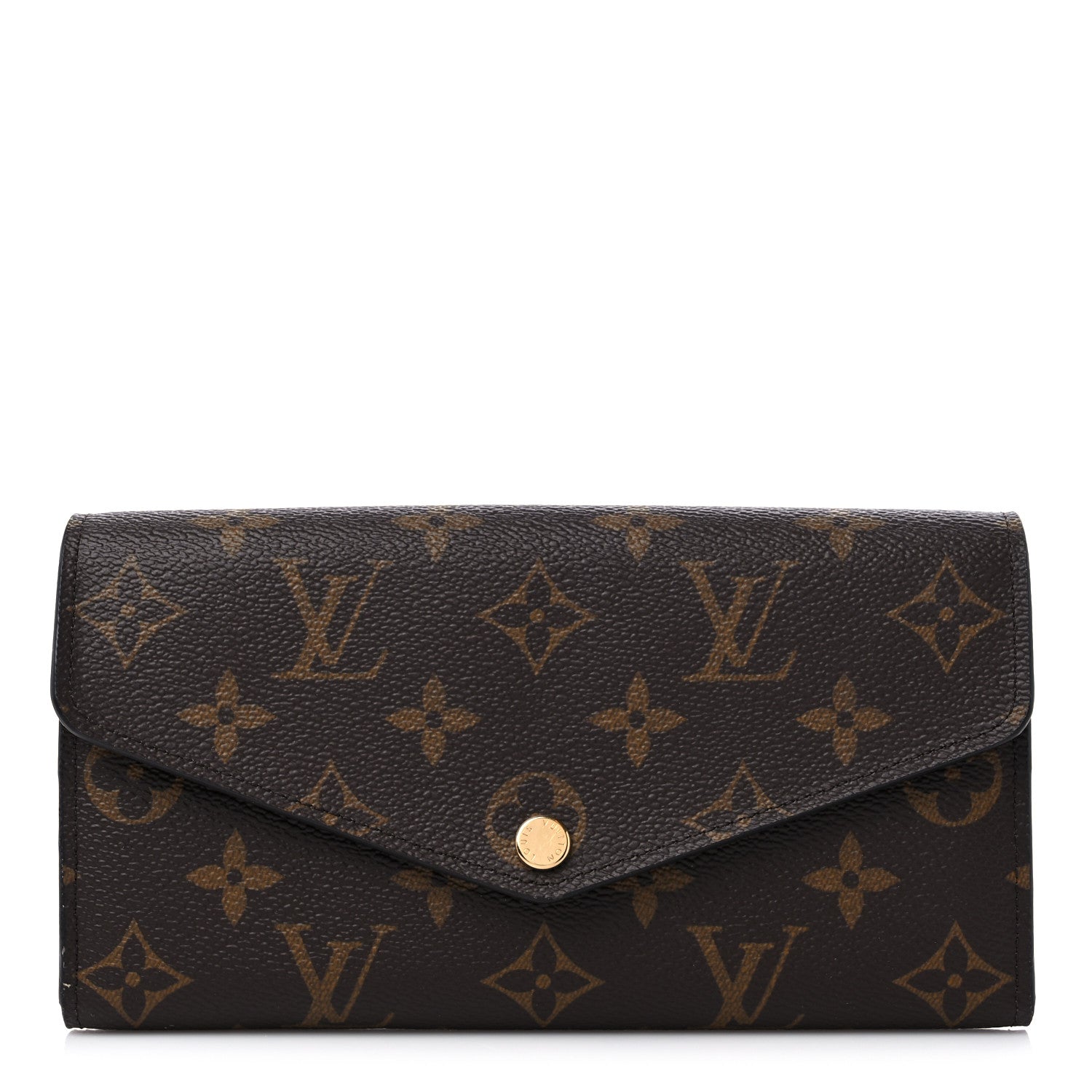 Louis Vuitton Monogram Sarah Wallet NM Coquelicot 1 of 12