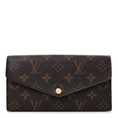 Louis Vuitton Monogram Sarah Wallet NM Coquelicot 1 of 12