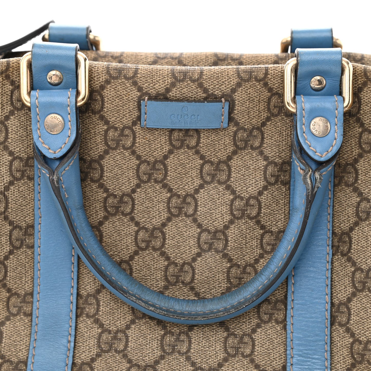 GG Plus Monogram Medium Joy Boston Blue
