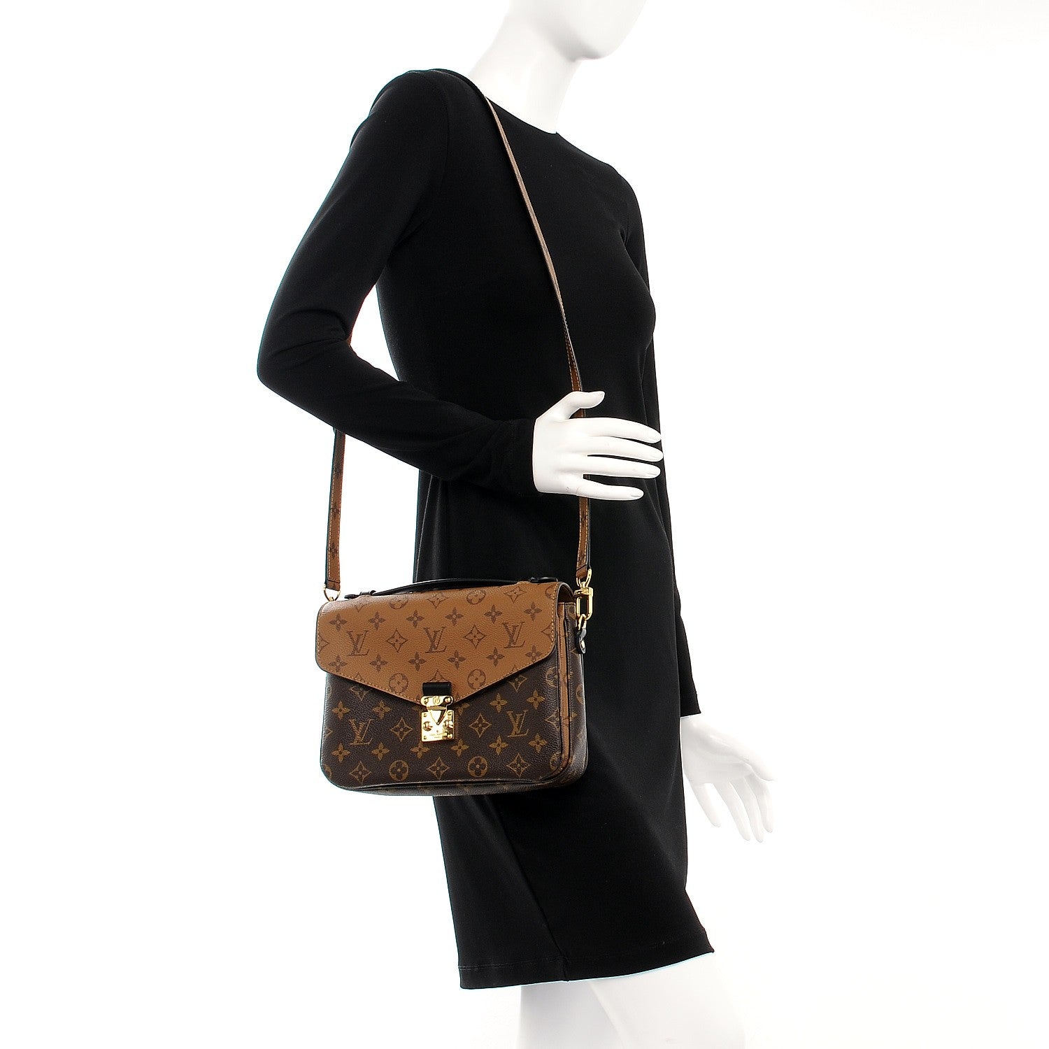 Louis Vuitton Reverse Monogram Pochette Metis 2 of 8