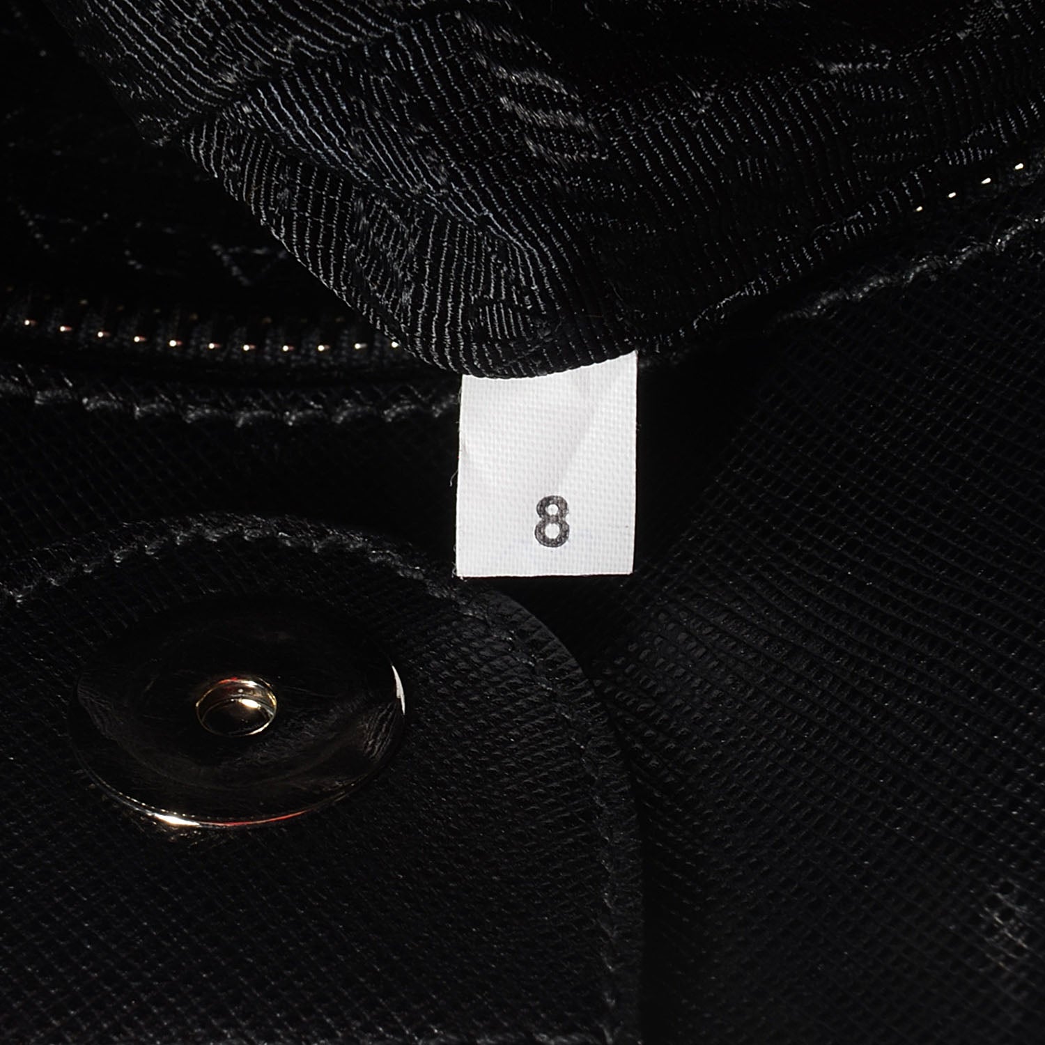 Prada Saffiano Soft Tote Nero Black 7 of 10