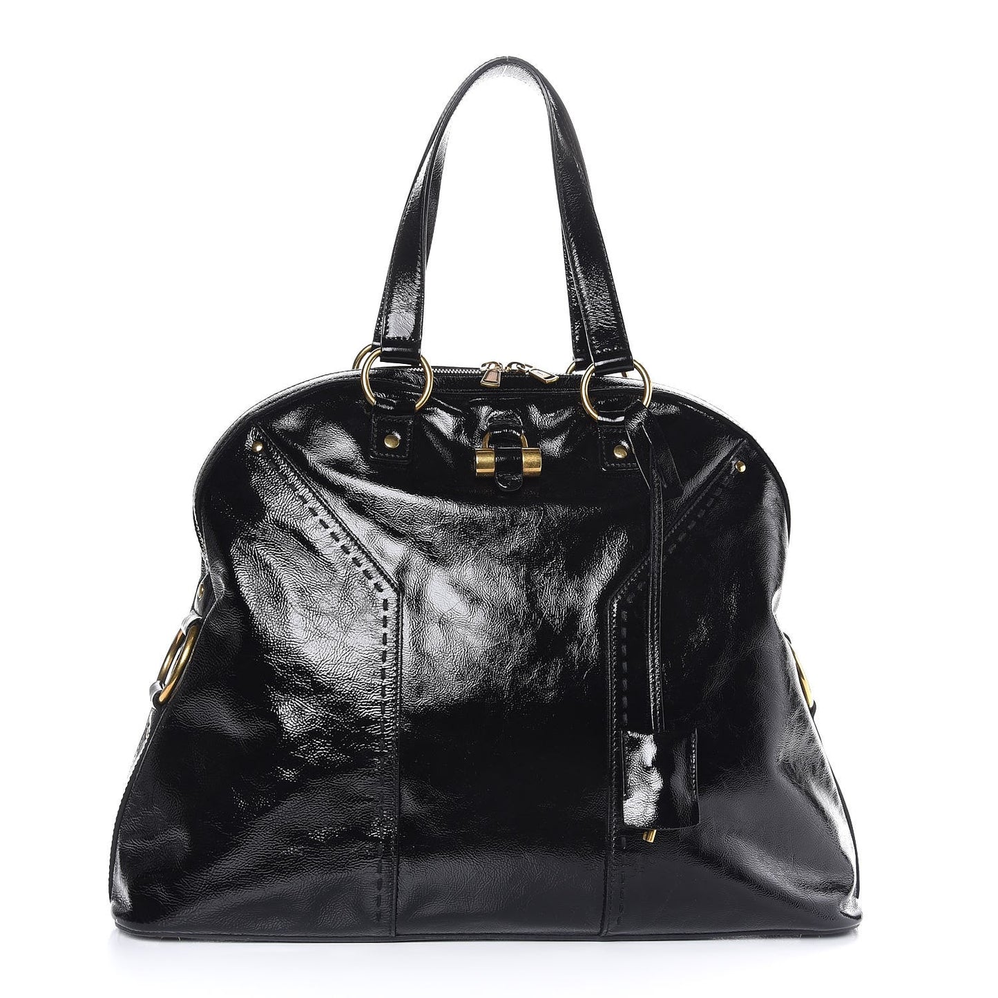 Patent Oversized Muse Black