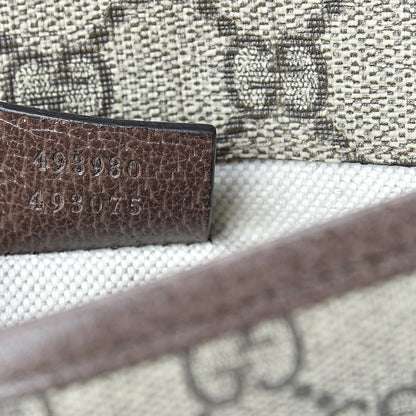 Gucci GG Supreme Monogram Neo Vintage Web Belt Bag Brown 7 of 11