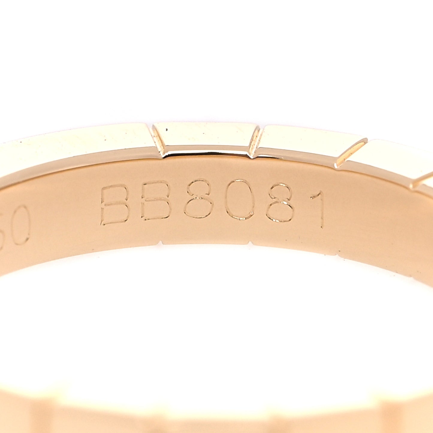 18K Yellow Gold Lanieres Ring 50 5.25