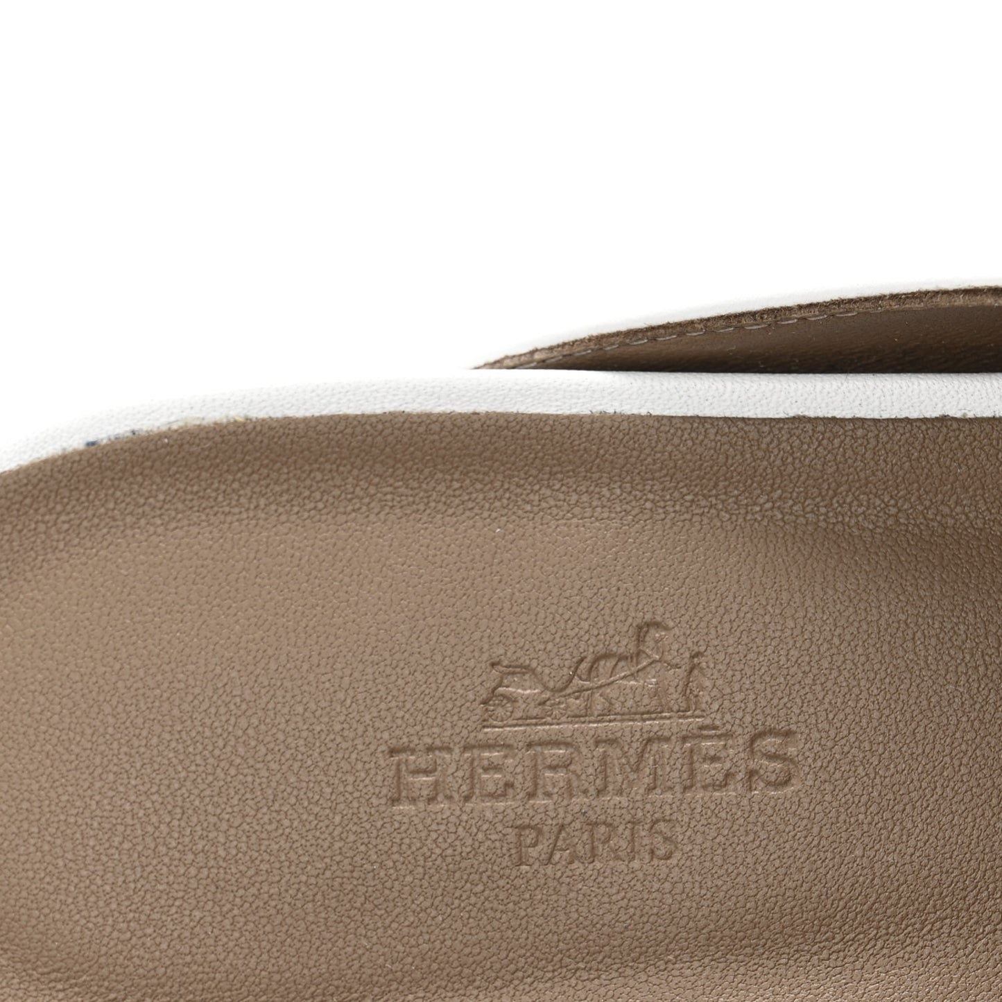 Calfskin Oz Mules 39.5 White