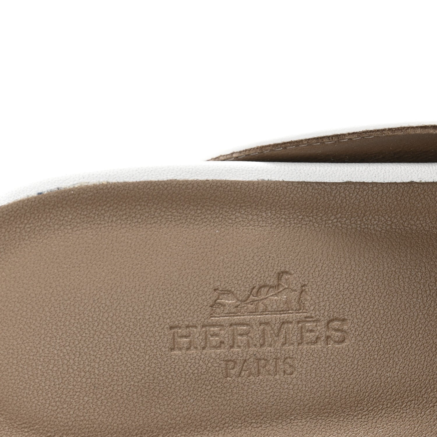 Hermes Calfskin Oz Mules 39.5 White 8 of 12