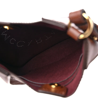 Stella McCartney Eco Alter Nappa Perforated Logo Tiny Crossbody Cinnamon 5 of 11