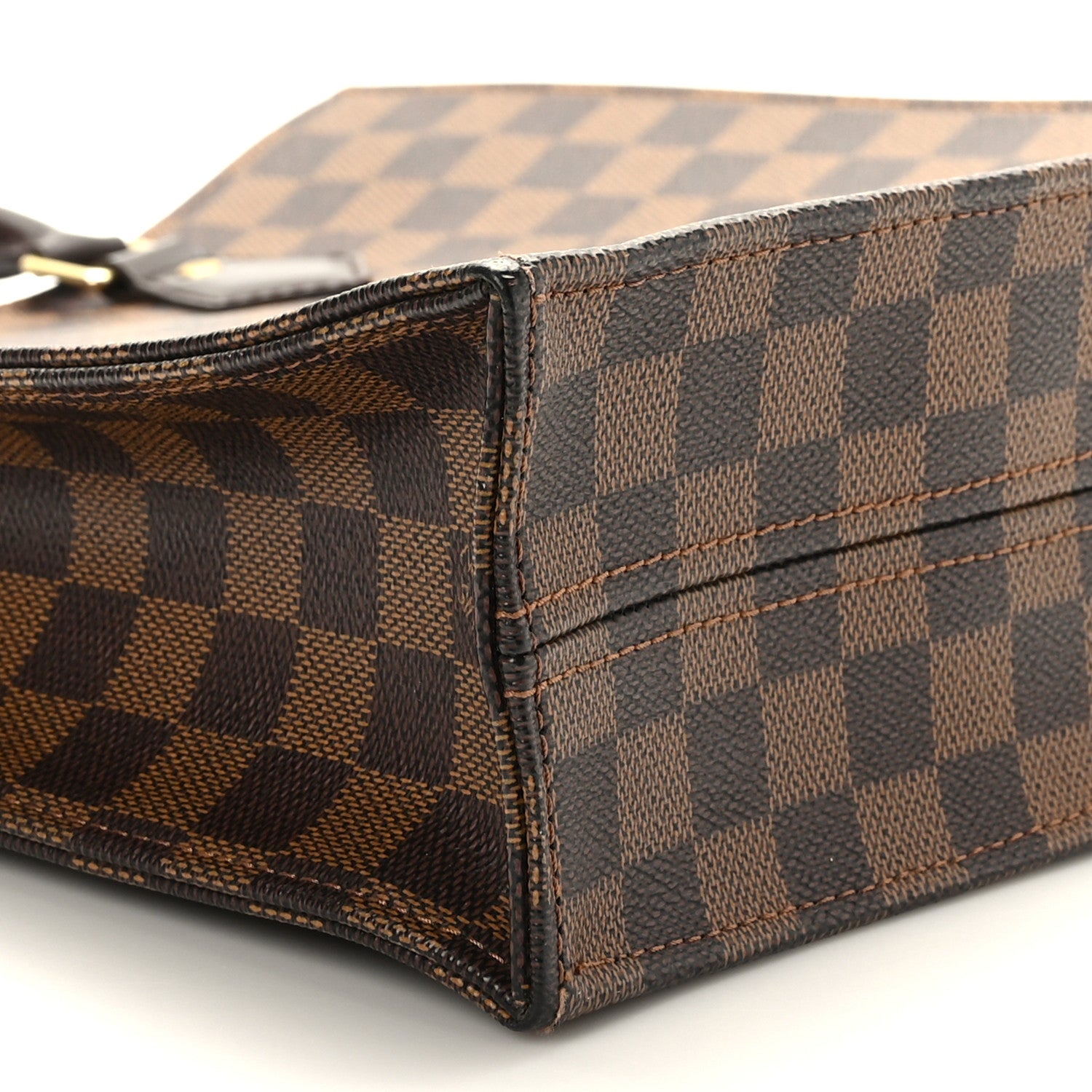 Louis Vuitton Damier Ebene Sac Plat PM 7 of 8