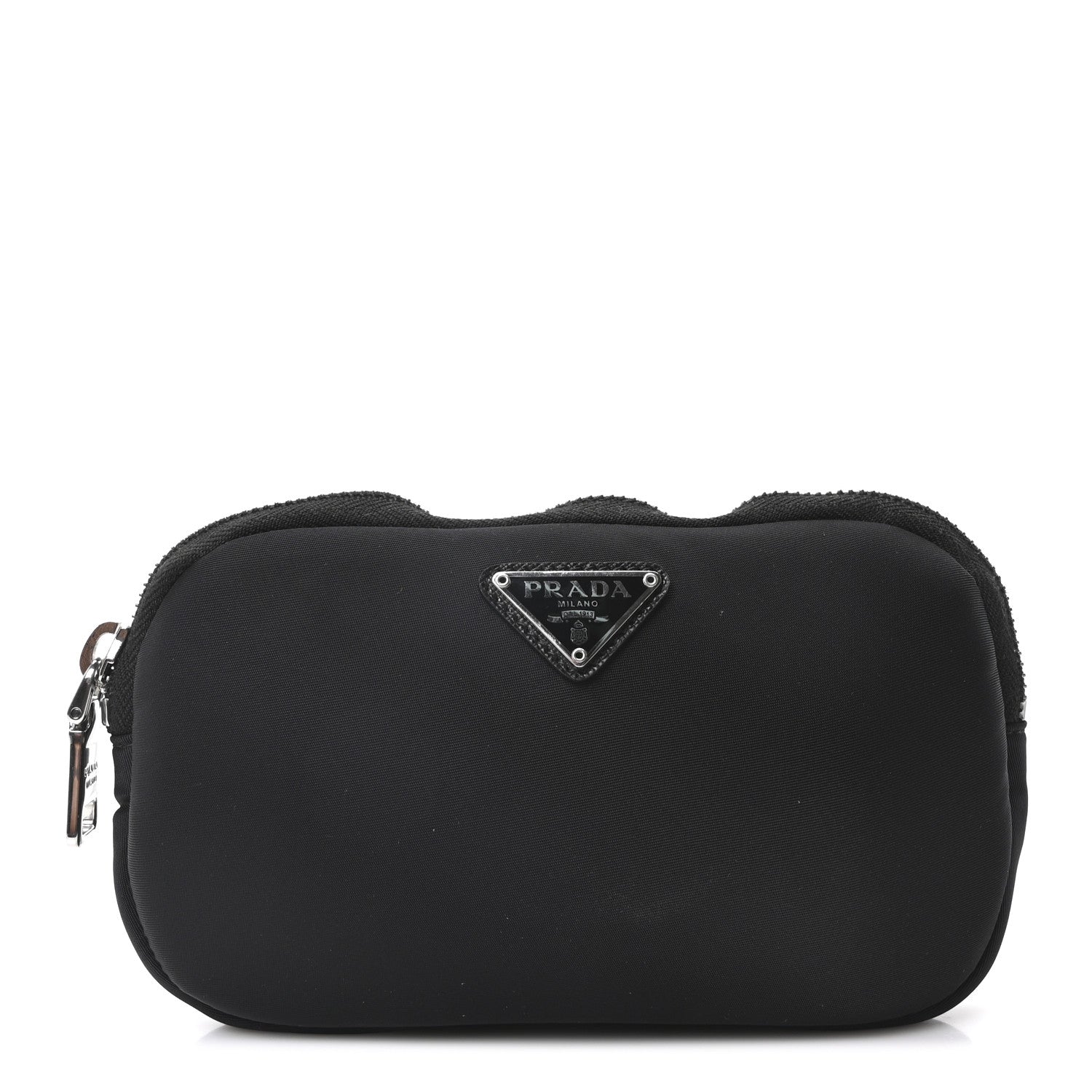Prada Nylon Saffiano Belt Bag Black 1 of 9