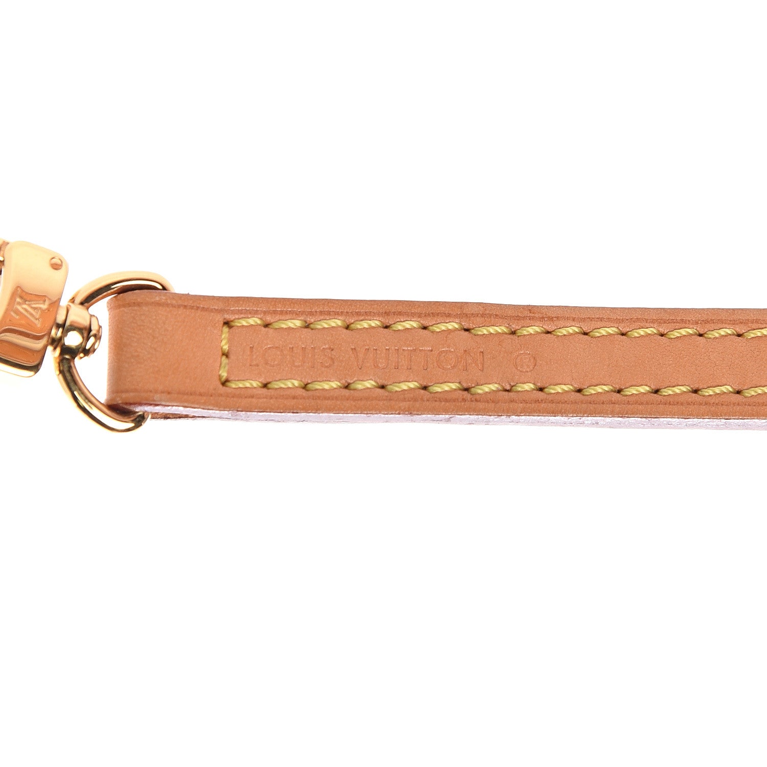 Louis Vuitton Vachetta 12mm Long Shoulder Strap VVN 4 of 5