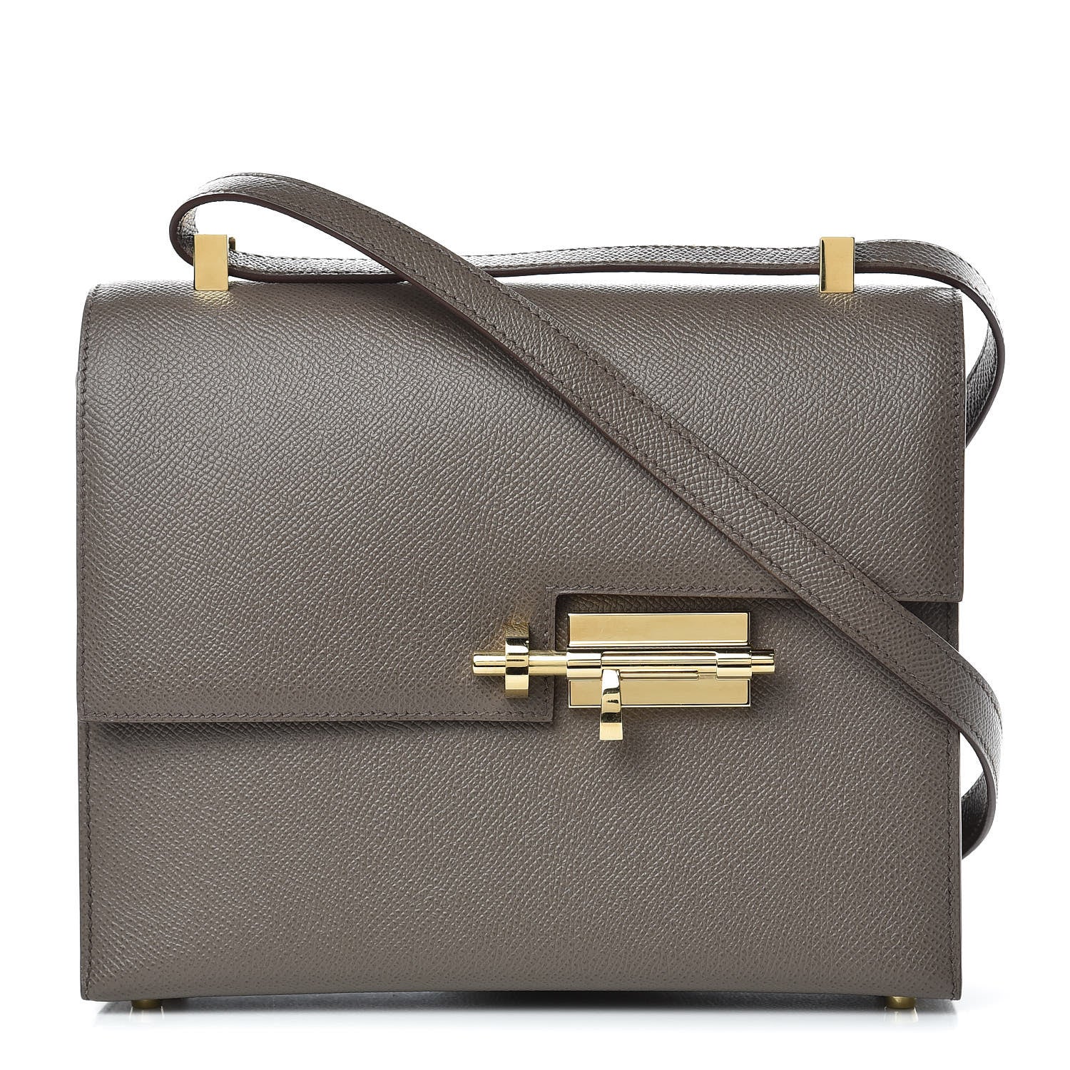 Hermes Epsom Verrou 21 Etain 1 of 14