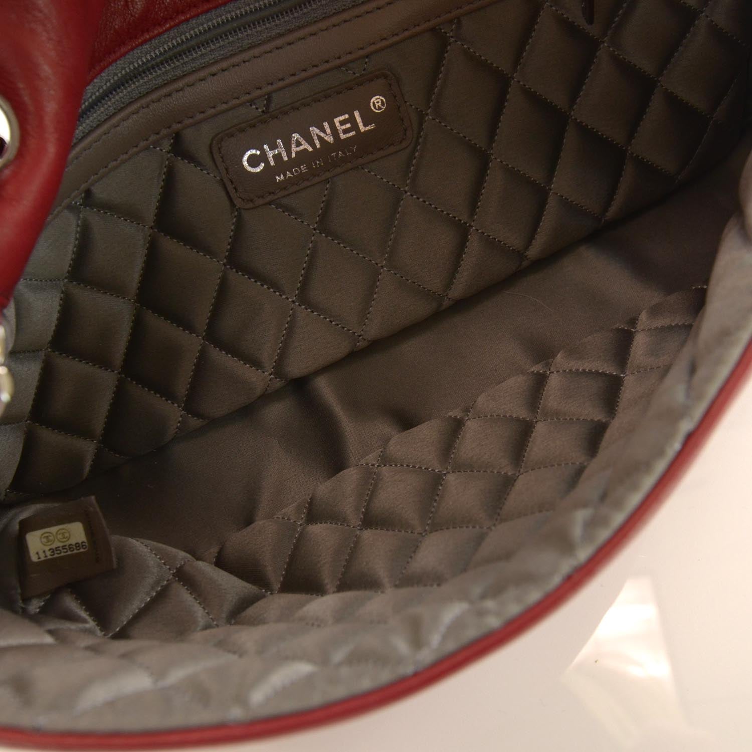 Chanel Lambskin Medium Madison Flap Red 8 of 9