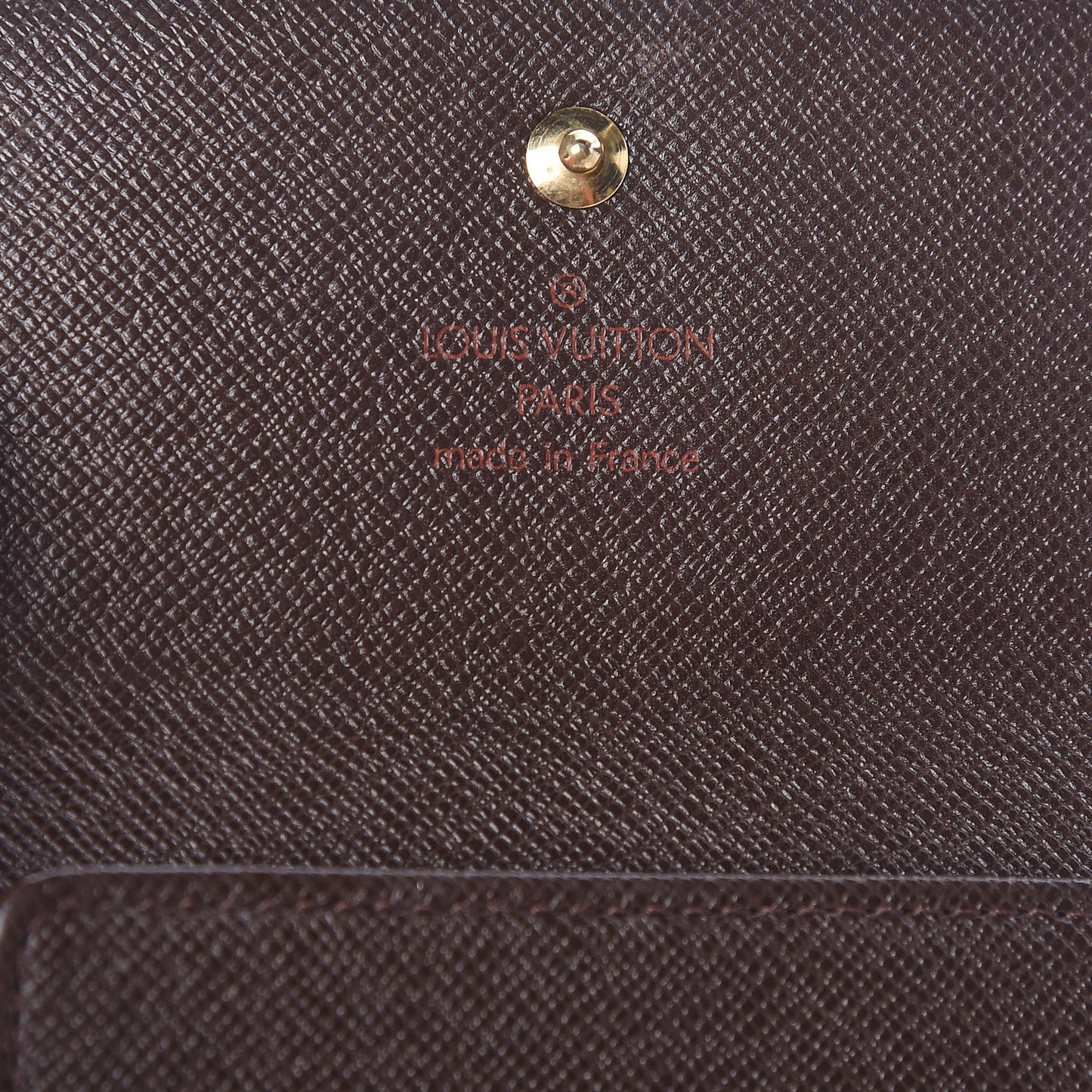 Damier Ebene Elise Wallet
