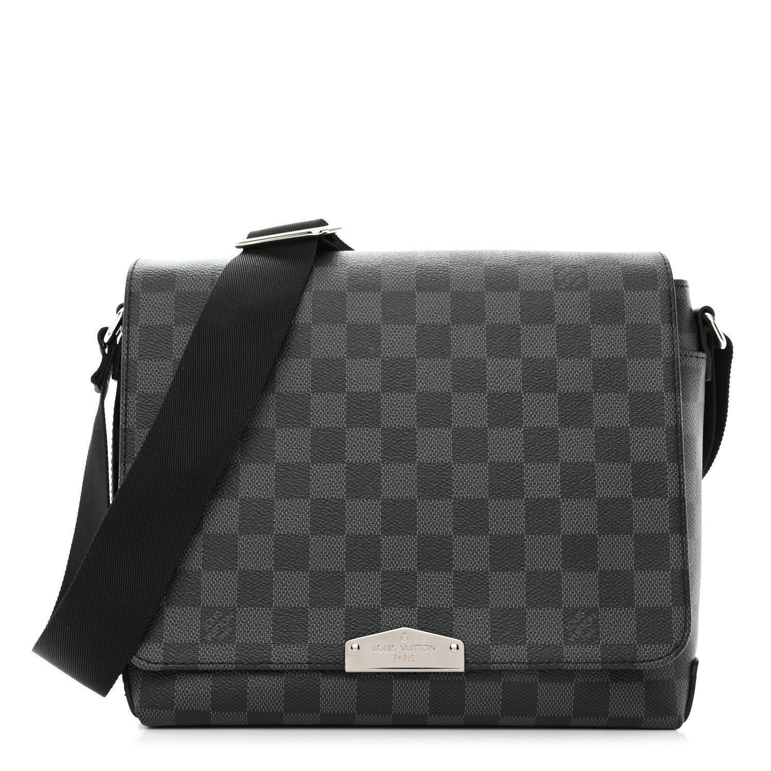 Louis Vuitton Damier Graphite District PM 1 of 9