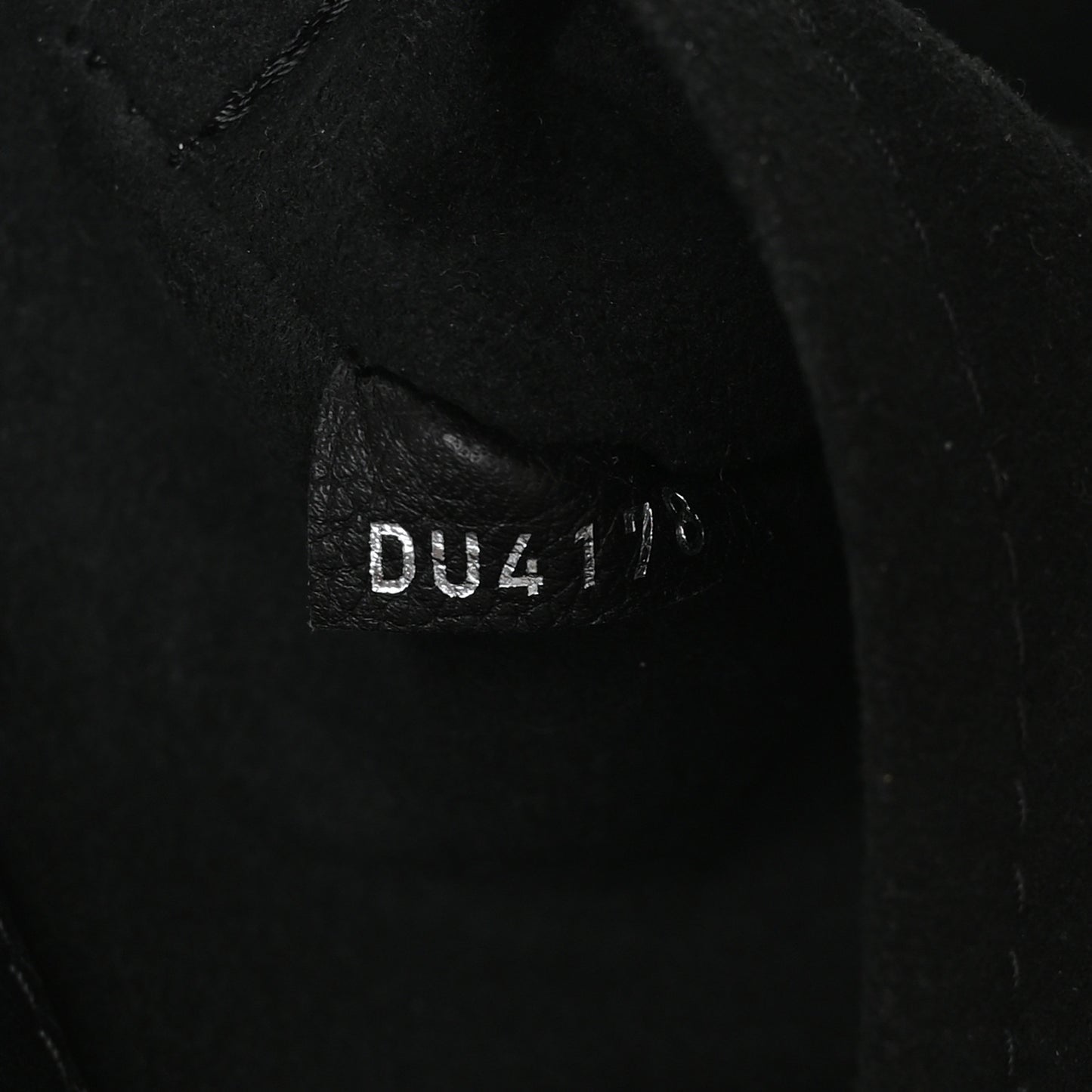 Calfskin Lockme Mini Backpack Black