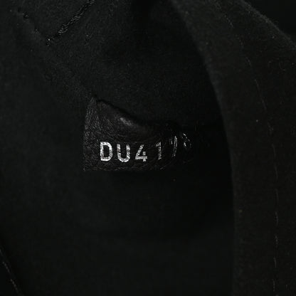 Louis Vuitton Calfskin Lockme Mini Backpack Black 6 of 9