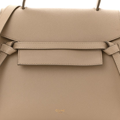 Celine Grained Calfskin Micro Belt Bag Light Taupe 9 of 11