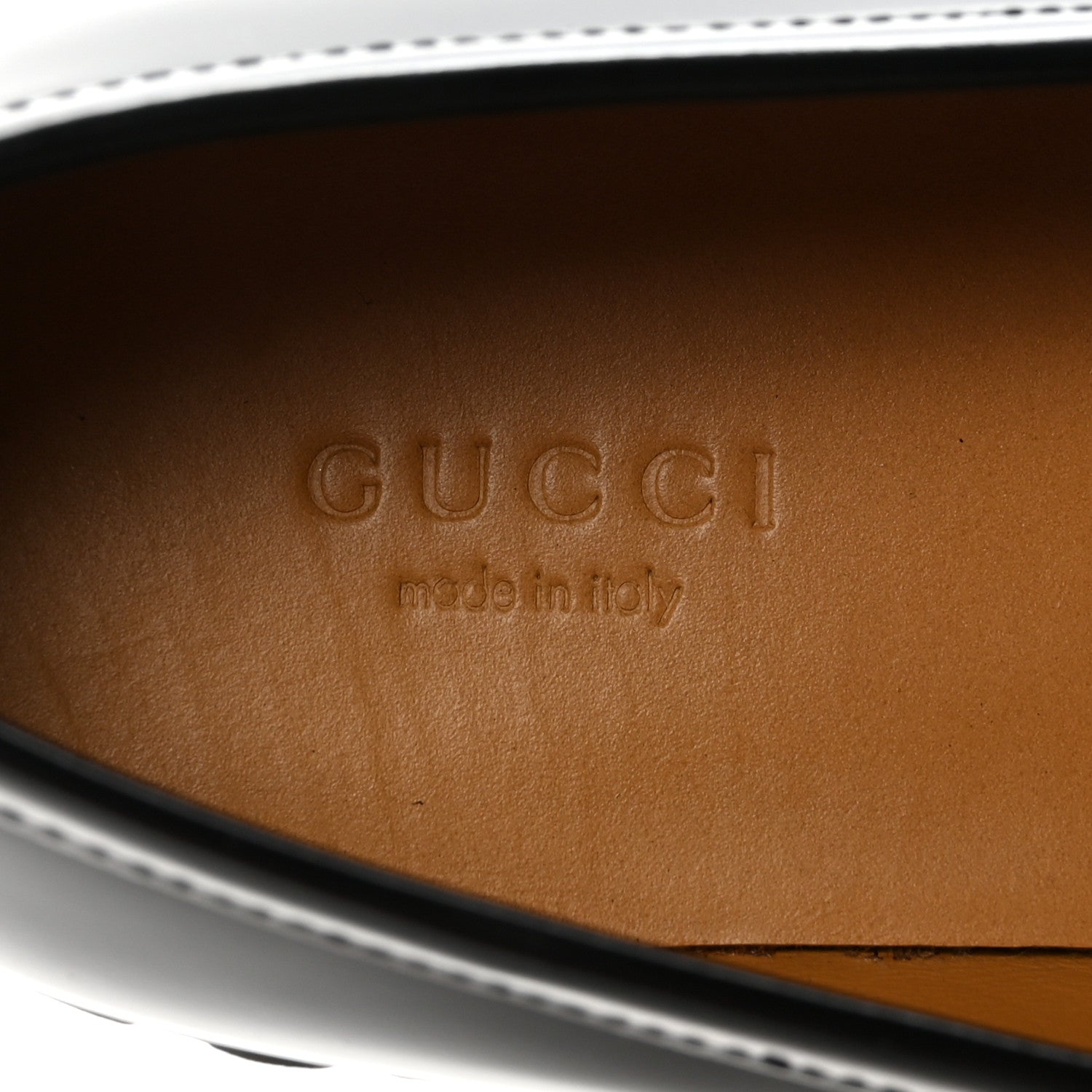 Gucci Cordovan Lux Womens Horsebit 45mm Platform Loafers 37 Black 8 of 10