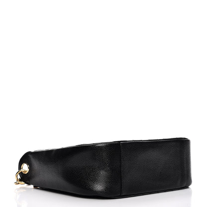 Chanel Caviar Quilted Hobo Black 10 of 13